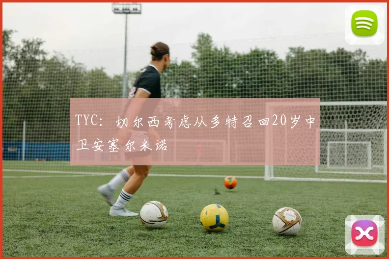TYC：切尔西考虑从多特召回20岁中卫安塞尔米诺